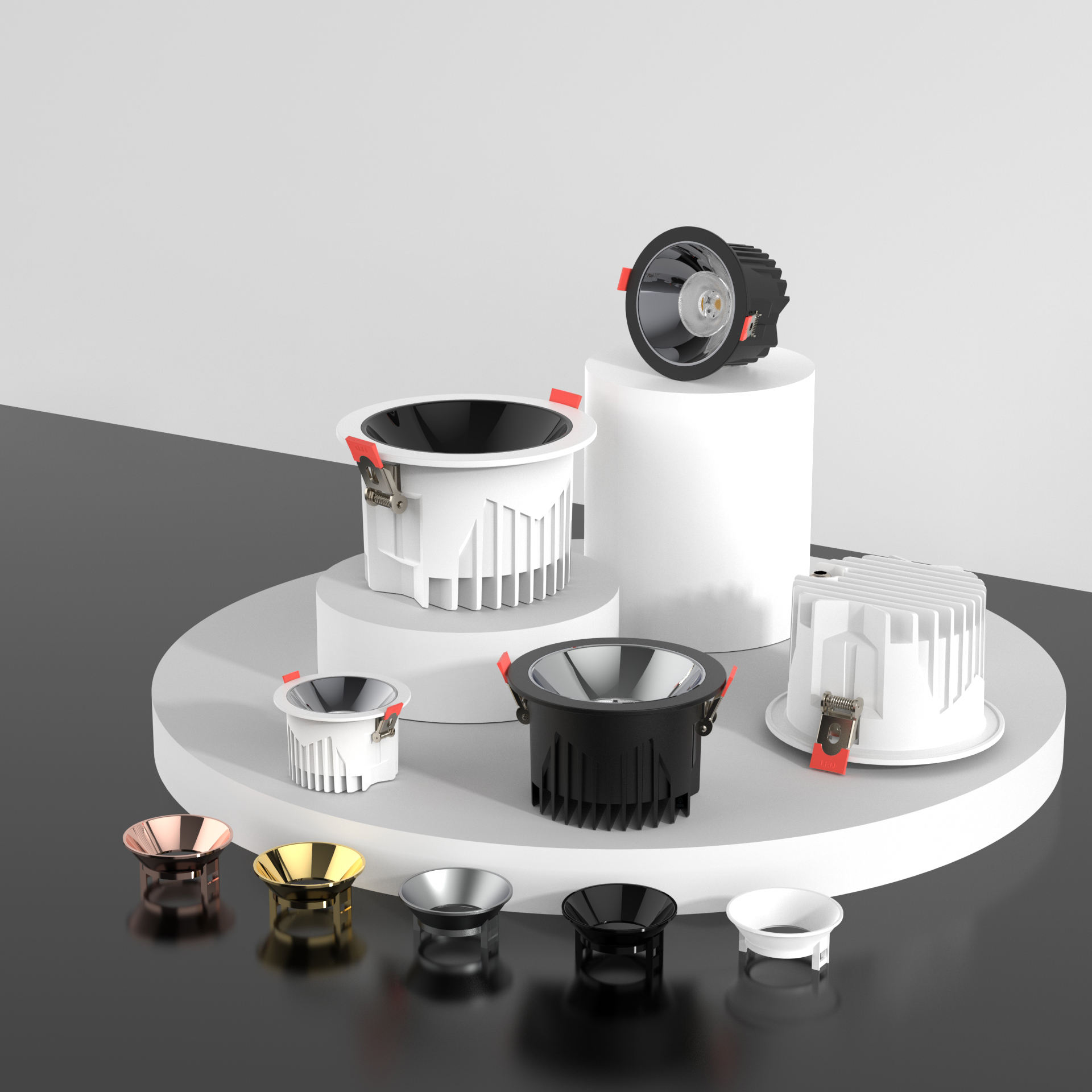 Downlight Bottom View