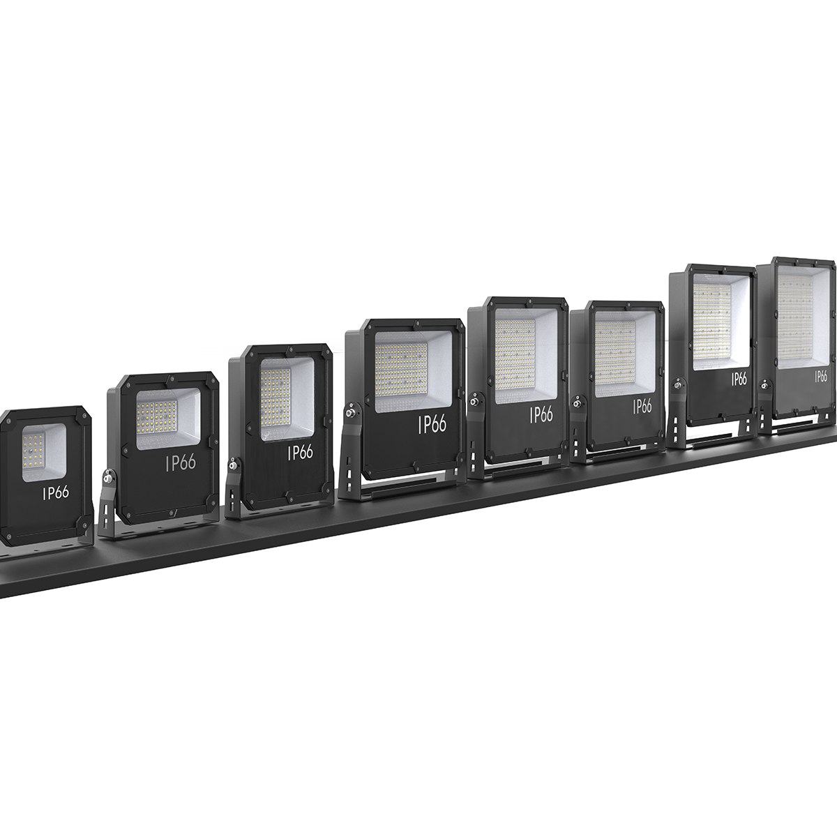 LED Flood Light Glass Material Detail