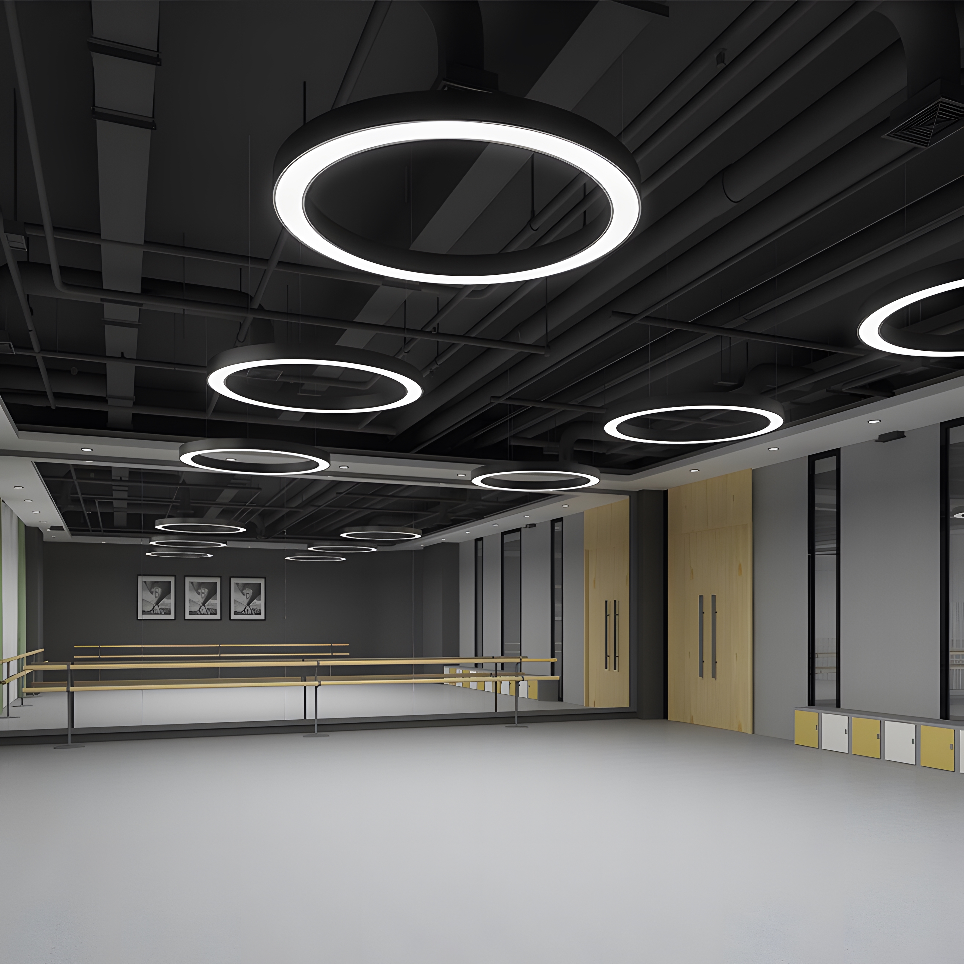 LED Linear Light Bottom View