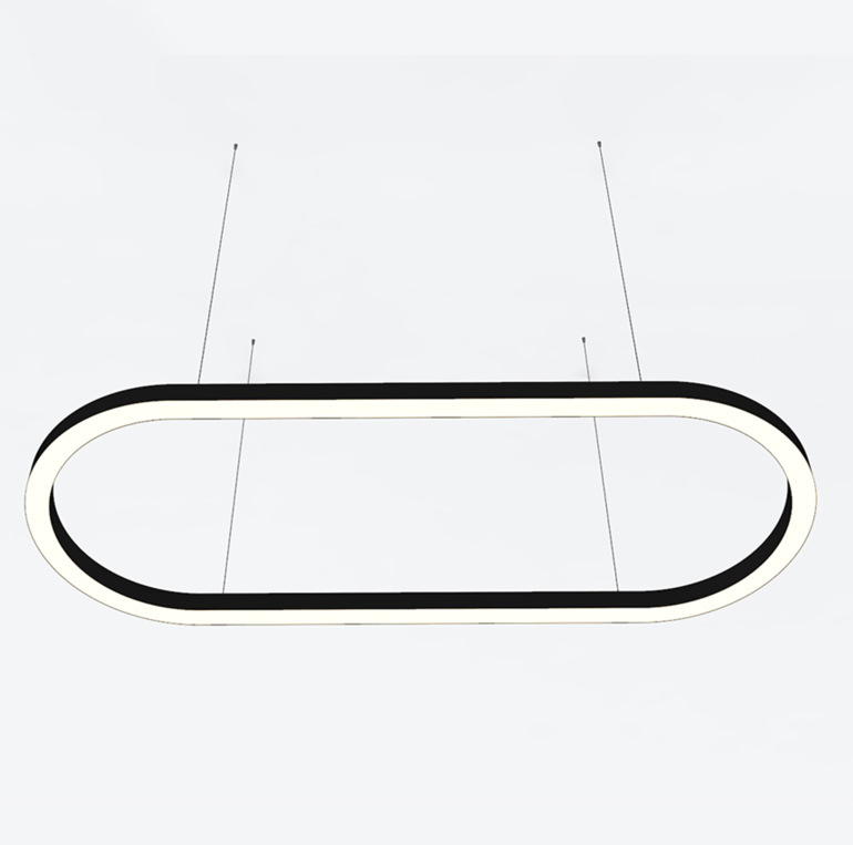 LED Linear Light Glass Material Detail